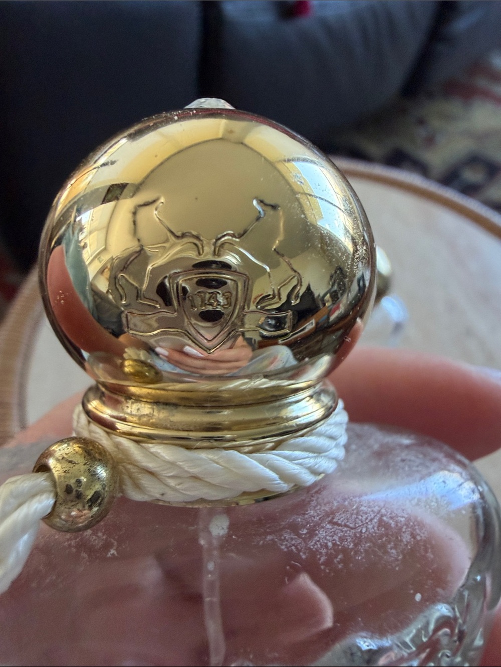 Parfums de Marly Meliora Spray 75 ml Glass empty 2 Bottles Gold CapTassel - Picture 4 of 4